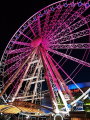 Sights of Birmingham: Birmingham Wheel at night
